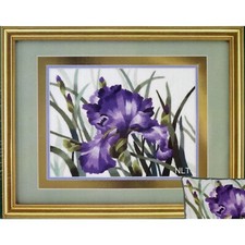 Kit de bordado Elsa Williams GRAPE IRIS Crewel Michelle Palmer roxo floral comprar usado  Enviando para Brazil