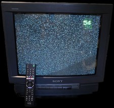 Sony Trinitron TV CRT 20 polegadas não tenho certeza do modelo - funciona muito bem - jogos com controle remoto  comprar usado  Enviando para Brazil