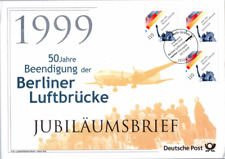 Bund 1999 jubiläumsbrief gebraucht kaufen  Unterpleichfeld