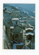 Cartolina castelli panorama usato  Torrita Tiberina