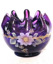 Hand painted fenton for sale  Tillamook