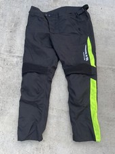 Calça masculina Motoboy Motorsports preta ajustes acolchoados tamanho 3XL XXXL, usado comprar usado  Enviando para Brazil