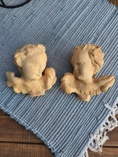 Handgeschnitzte puttenköpfe h gebraucht kaufen  Würselen