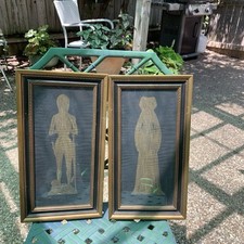 Pair brass rubbing for sale  Waco