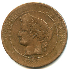 Centimes cérès 1883 d'occasion  Lyon IV