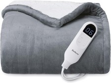 Bedsure ribbed heated for sale  Homestead