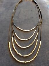 Modeschmuck kette schwarze gebraucht kaufen  Bad Hersfeld