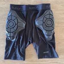 Shorts Burton Total Impact acolchoado DryRide formato G-tamanho pequeno-preto-snowboard comprar usado  Enviando para Brazil