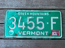 1981 vermont license for sale  West Springfield