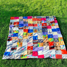 Vtg handmade patchwork for sale  Sweet Grass