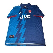 Camiseta masculina grande original autêntica Nike Arsenal 1995/1996 Away, usado comprar usado  Enviando para Brazil