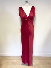 Consortium red satin for sale  UK