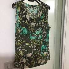 Top smanicato multicolore usato  Zanica