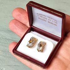 Boucles oreilles 18k d'occasion  Châtillon