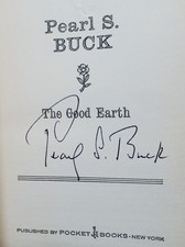 Signed good earth for sale  Denver