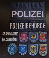 Polizei patch sammlung gebraucht kaufen  Magstadt