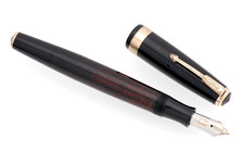 Caneta-tinteiro PARKER VACUMATIC MAXIMA OVERSIZE [1ª GERAÇÃO] [c1937] [TOTALMENTE RESTAURADA] comprar usado  Enviando para Brazil
