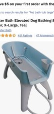 Dog pet teal for sale  Diamond Point