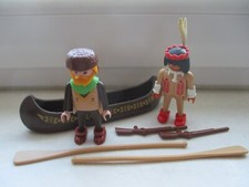 Playmobil trapper indianer gebraucht kaufen  Gernsheim