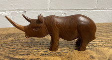 Wooden rhino for sale  BURTON-ON-TRENT