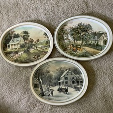 Currier ives metal for sale  Munroe Falls