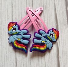 Juego de pinzas para el cabello MY LITTLE PONY, Rainbow Dash, joyas para el cabello, pinzas, clip para el cabello segunda mano  Embacar hacia Argentina