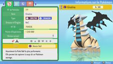 Pokemon giratina shiny d'occasion  Château-Renard