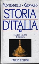 Montanelli gervaso storia usato  Pesaro