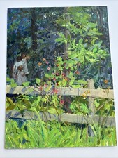 Garden painting portrait for sale  San Diego