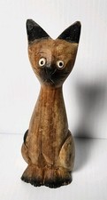 Vintage wood cat for sale  Minneapolis
