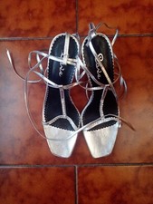 Scarpe argento donna usato  Spezzano della Sila