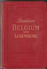 Baedeker luxemburg 1931 for sale  HAVANT