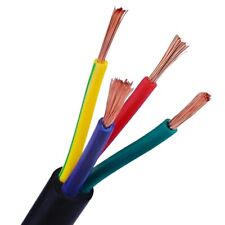 Cabo elétrico BVR de 4 núcleos - PVC flexível de cobre encalhado - 10 mm - 100 m, usado comprar usado  Enviando para Brazil