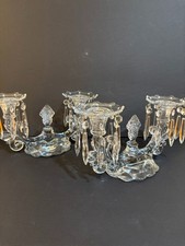 elegant glass bobeche for sale  Wilmington