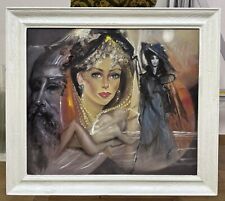 Quadro ad olio su tela “figurativo”di Vincenzo Di Giorgio 60x70cm in cornice ￼ comprar usado  Enviando para Brazil