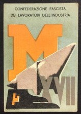 Tessera cfli 1939 usato  Serra de Conti