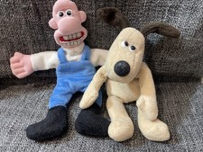 Wallace gromit plush for sale  FORFAR