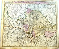 Homann 1735 mantova usato  Vanzaghello