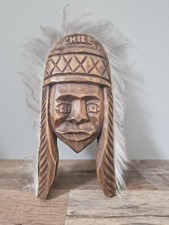 Masque indien bois d'occasion  Nantes-