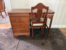 Wood desk chair for sale  Paramus