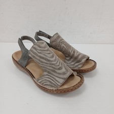 Rieker grey slingback for sale  ROMFORD