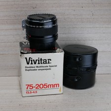 Multiplicador compatível Vivitar 75-205MM F3.5-4.5 para câmera Nikon AI 35mm SLR comprar usado Multiplicador compatível Vivitar 75-205MM F3.5-4.5 para câmera Nikon AI 35mm SLR comprar usado  Enviando para Brazil
