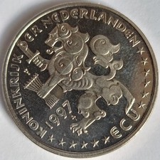 Niederlande 1997 medaille gebraucht kaufen  Magdeburg
