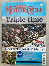 The Classic Motorcycle Magazine - January 2010 -  Trident, Rocket 3, Vogue, 31CS segunda mano  Embacar hacia Mexico