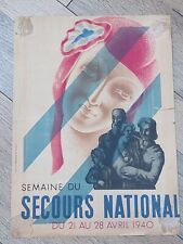 Affiche ww2 semaine d'occasion  Cossé-le-Vivien