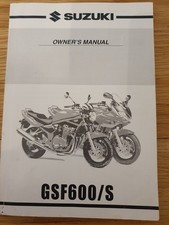 Suzuki gsf 600s for sale  SHEFFIELD