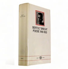 Brecht poesie 1918 usato  Italia