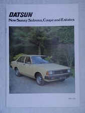 Datsun sunny brochure for sale  BOURNEMOUTH