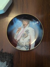 Piatto porcellana elvis usato  Spedire a Italy