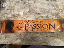 📽 A Paixão de Cristo -Filme teatro Mylar Mel Gibson celebridade assinada Au comprar usado  Enviando para Brazil
